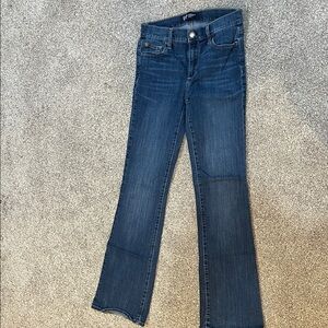 dark blue GAP jeans
